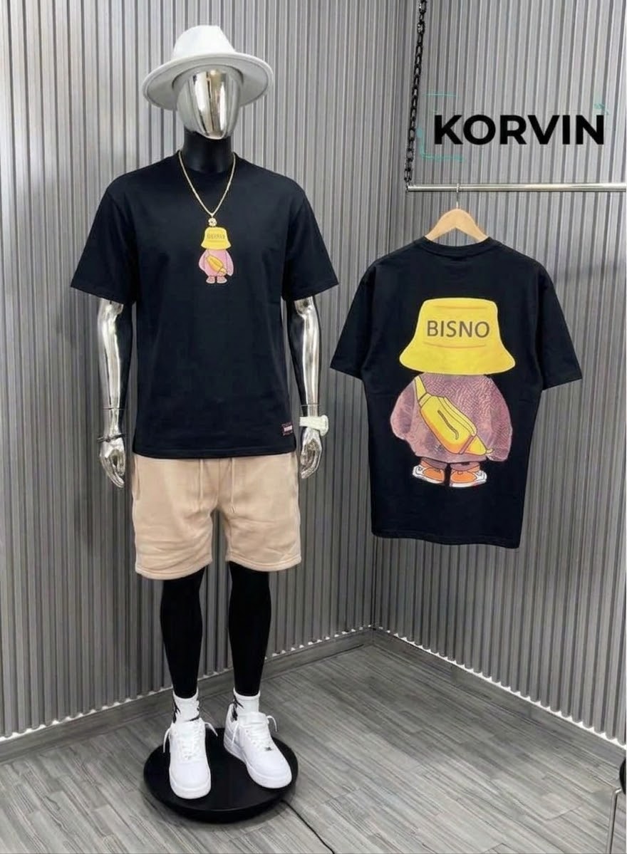 🔥 T-Shirt KORVIN — Edição Limitada "BISNO" 🔥